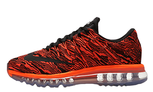 air max 2016 black and red