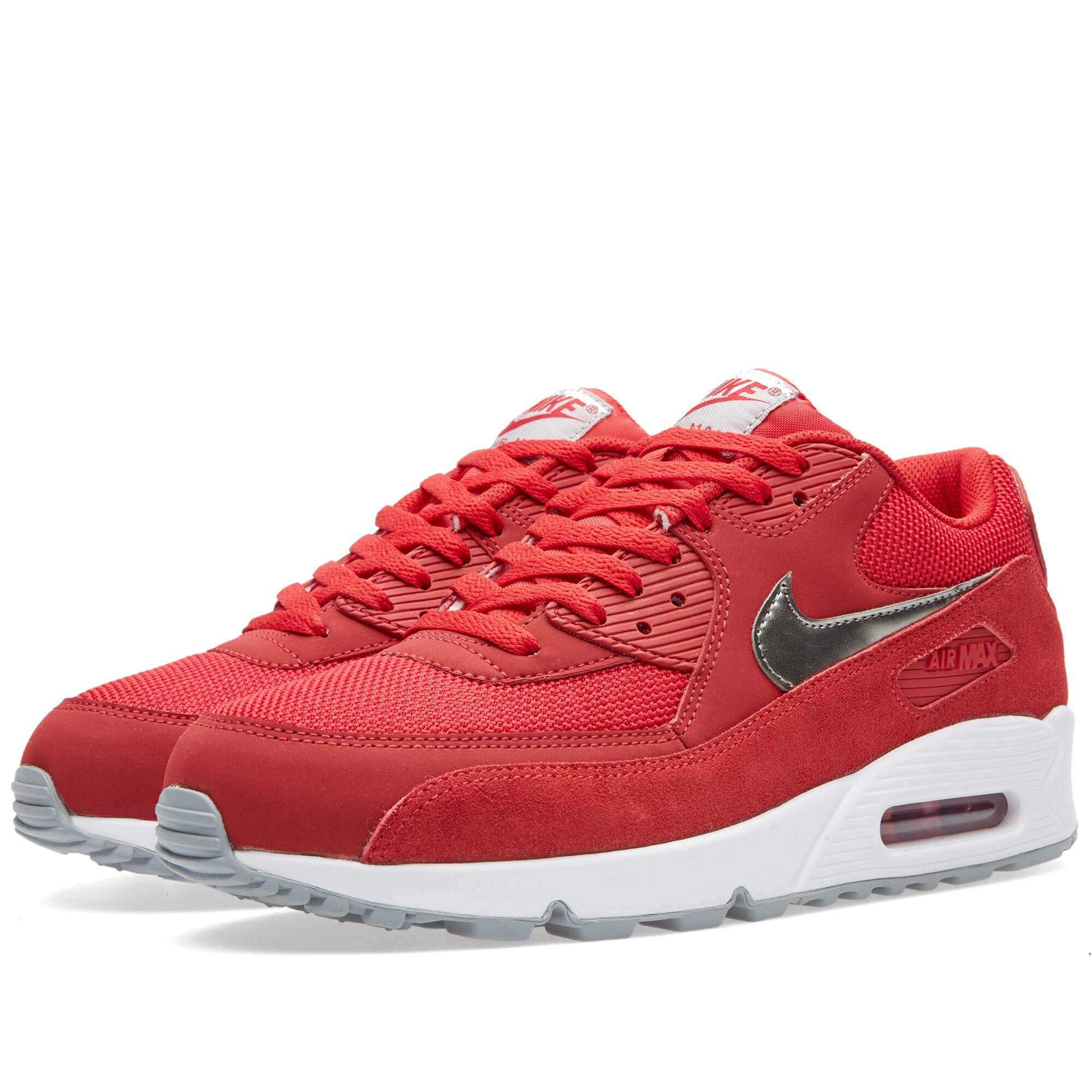 red and white nike air max 90