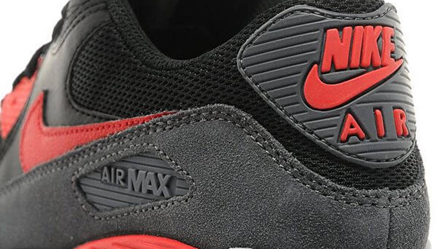air max 90 black red grey