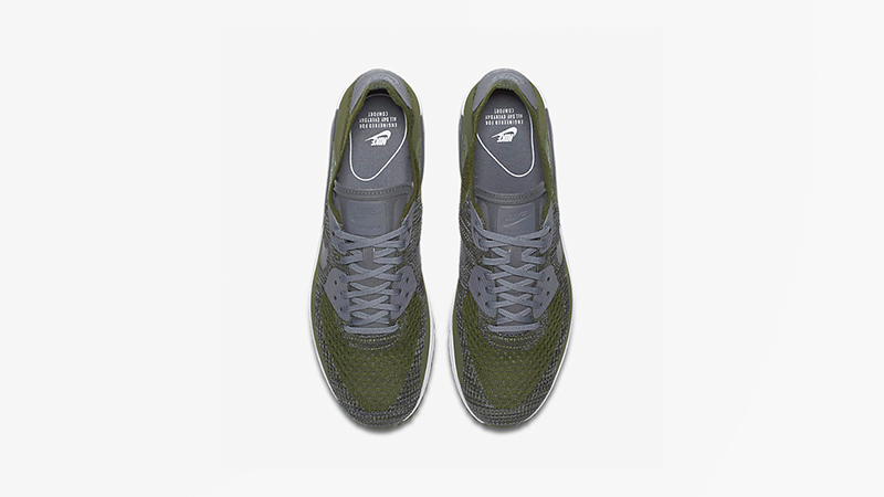 Nike Air Max 90 Ultra 2 Flyknit Green Grey