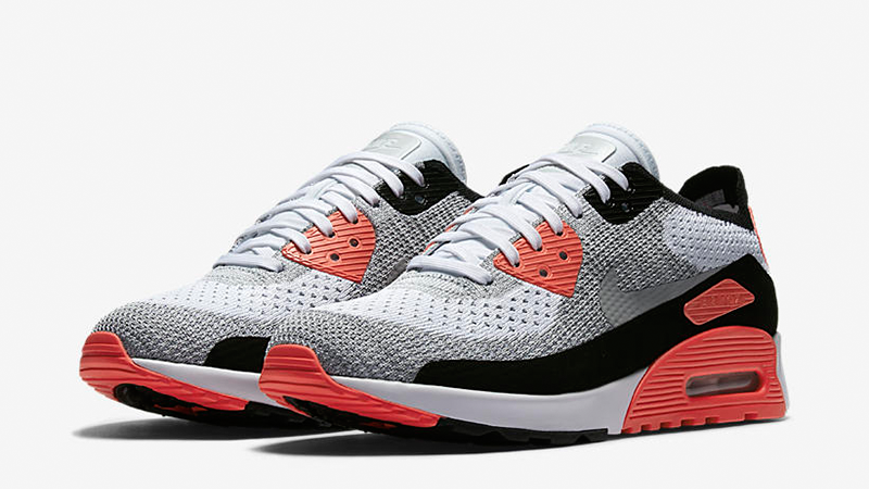 nike air max 90 infrared flyknit