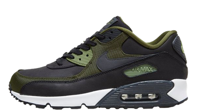 nike air max 90 green black