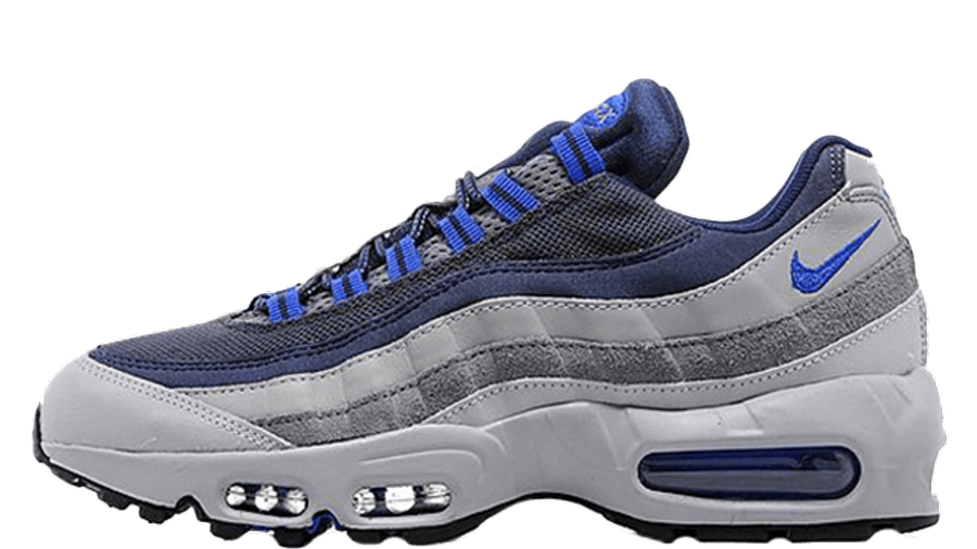 nike 95 blue and grey