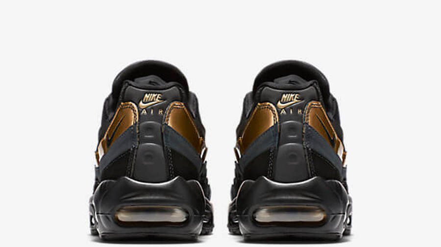 nike air max 95 black metallic gold