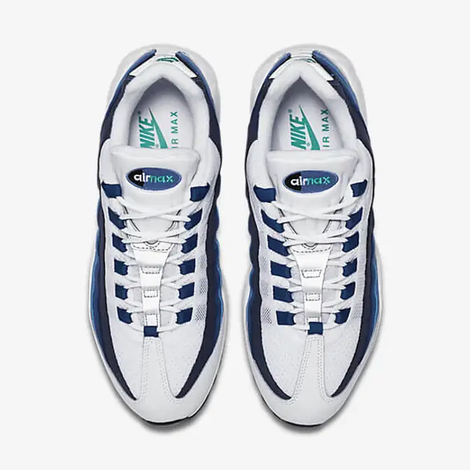 Nike Air Max 95 White French Blue | Where To Buy 554970-131 | The Sole Supplier