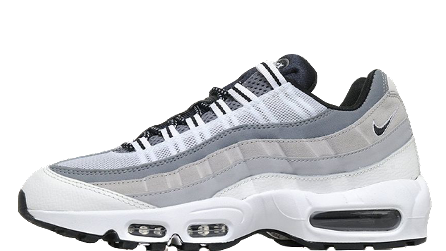 air max 95 grey and white