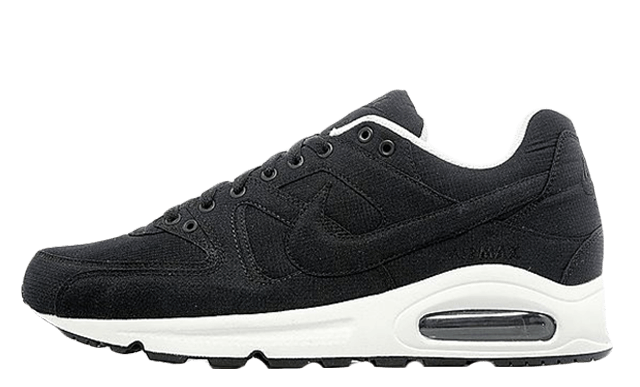 black and white air max command
