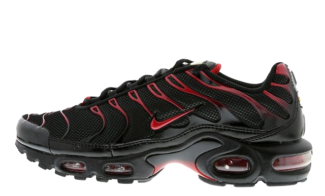 nike tuned 1 red and black