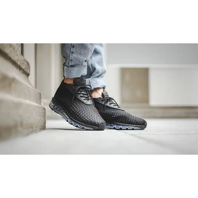 Nike air max woven boot outlet black