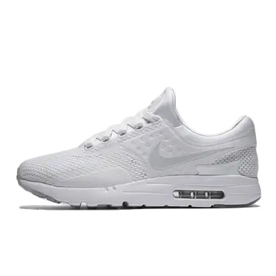 Nike Air Max Zero Triple White QS Where To Buy 789695 102 The Sole Supplier