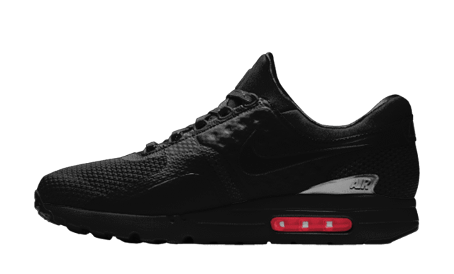 air max zero triple black