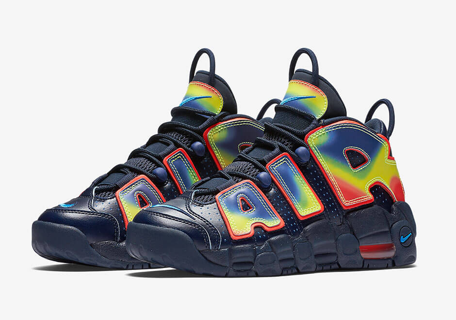 Nike Air More Uptempo Kids Heat Map 