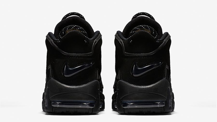 air more uptempo black reflective