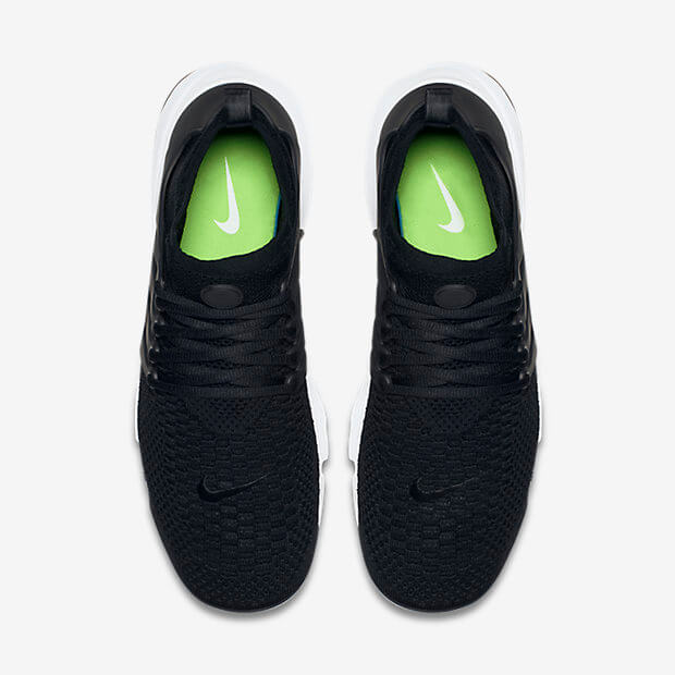 nike air presto flyknit ultra black