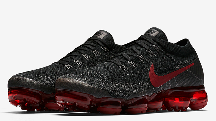 Nike Air VaporMax Black Red | Where To 