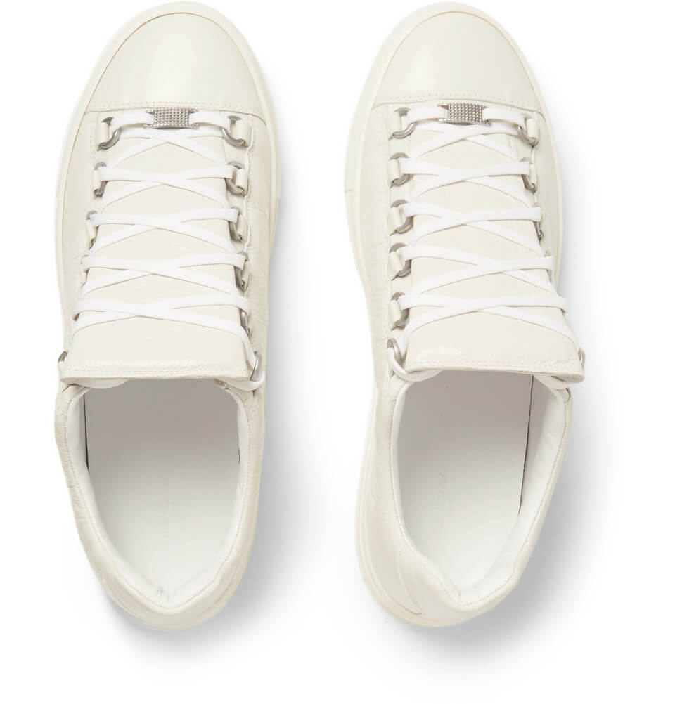 balenciaga white low sneakers