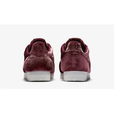 Burgundy nike hotsell cortez velvet