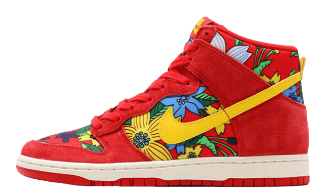 dunk hi skinny print