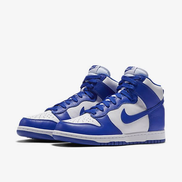 blue nike dunks
