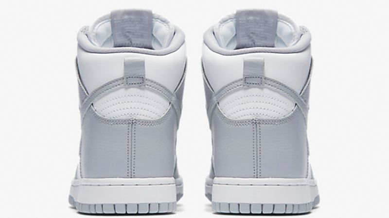 nike dunk high white wolf grey