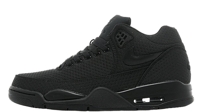 black nike flights