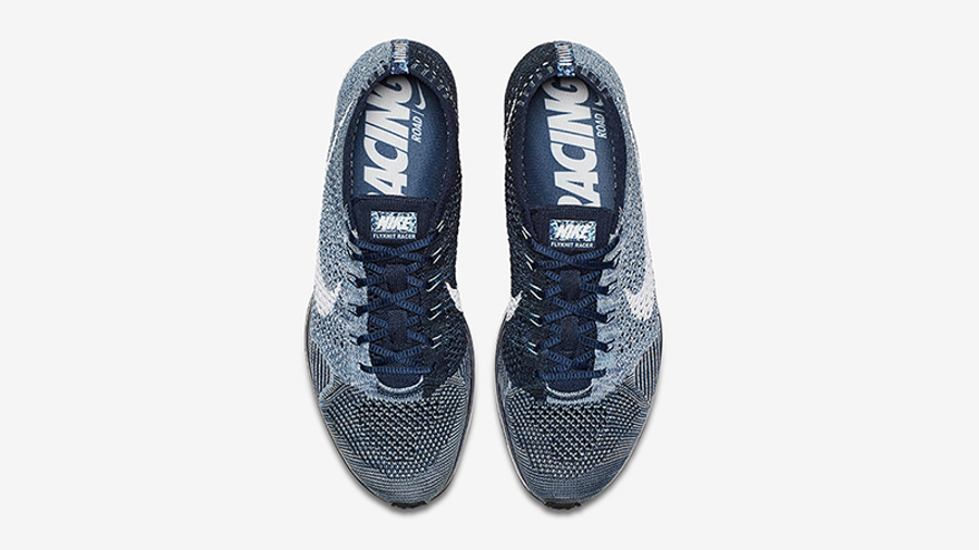flyknit racer blue tint