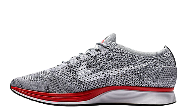 Nike Flyknit Racer Grey Red | Where To 