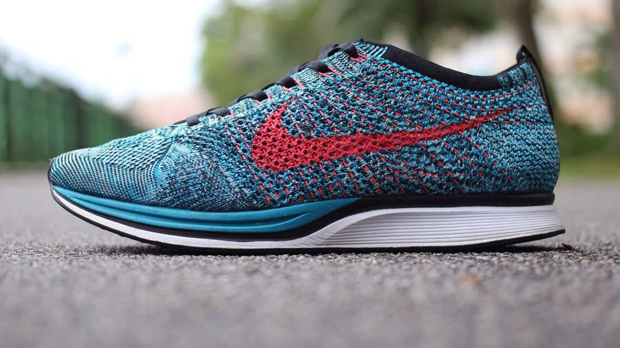flyknit racer neo turquoise