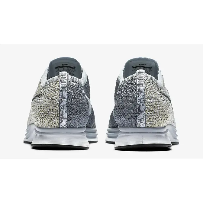 Nike flyknit racer sales silver