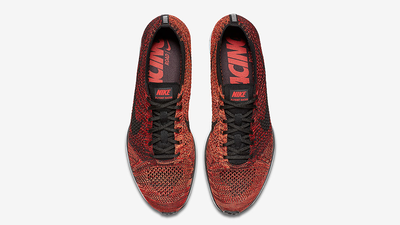 nike flyknit racer red jordan