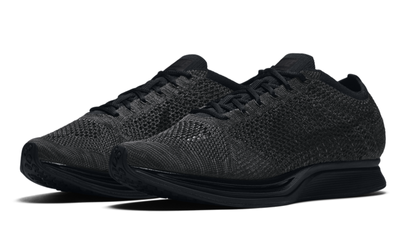 nike flyknit racer triple black for sale