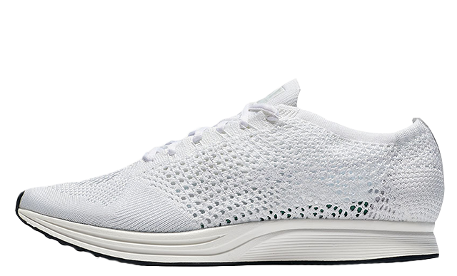 all white flyknit