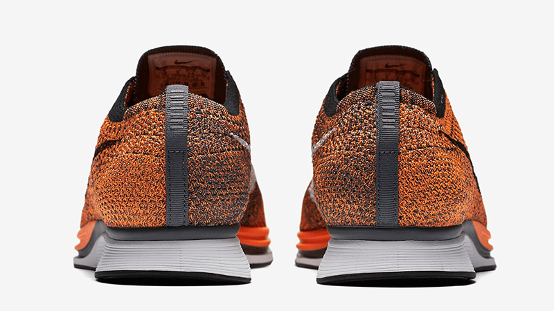 nike flyknit racer total orange