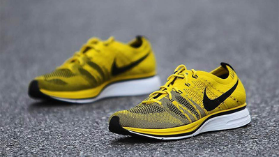 nike flyknit trainer bright citron