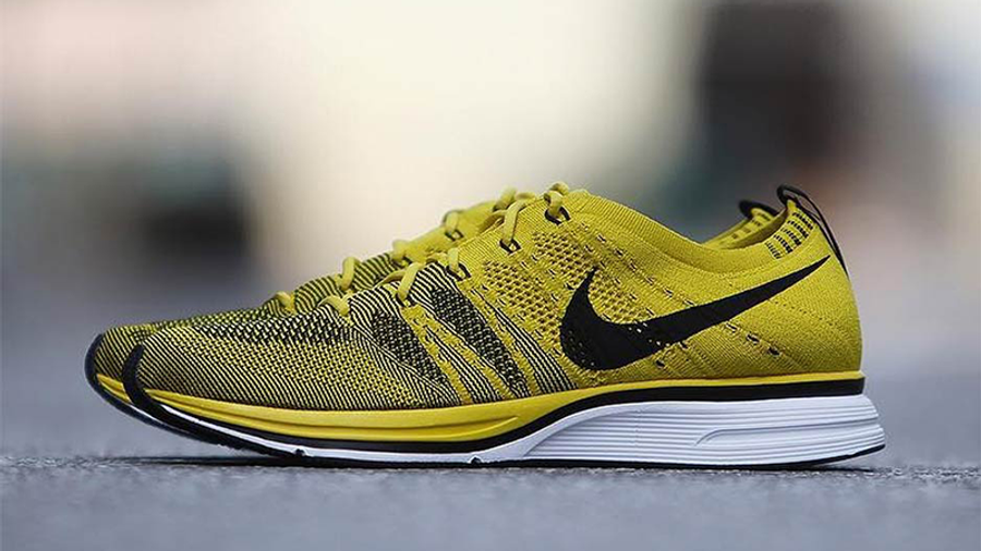 nike flyknit trainer bright citron
