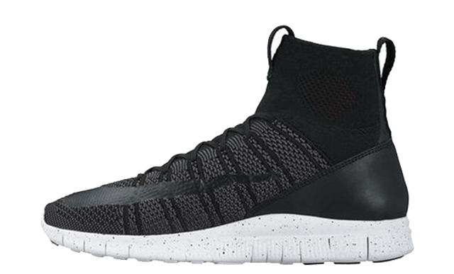 Nike Free Flyknit Mercurial Black Grey