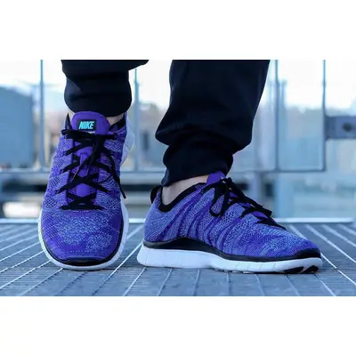 Nike free flyknit nsw sales court purple