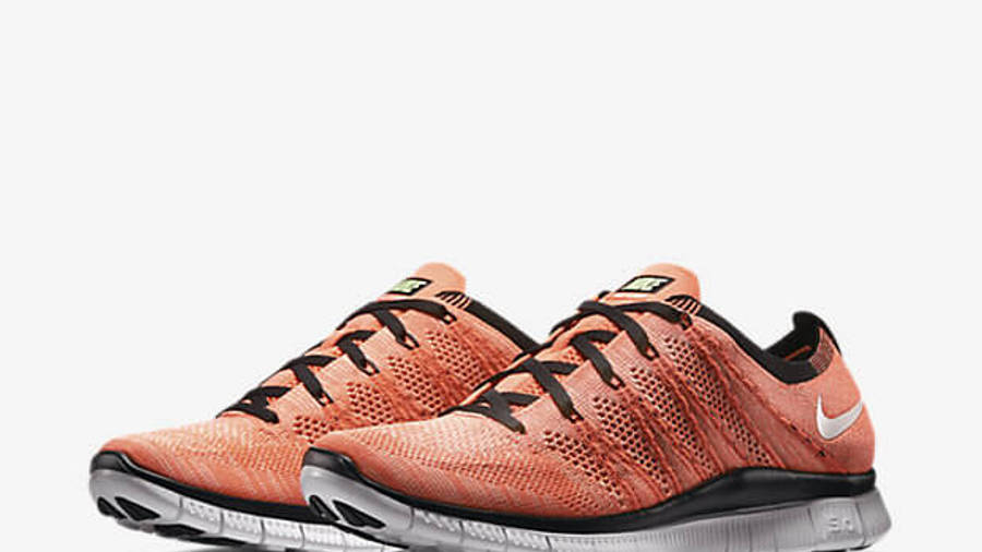 nike free flyknit nsw brown