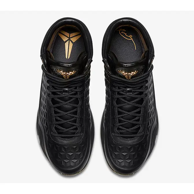 Black and gold kobe shoes best sale