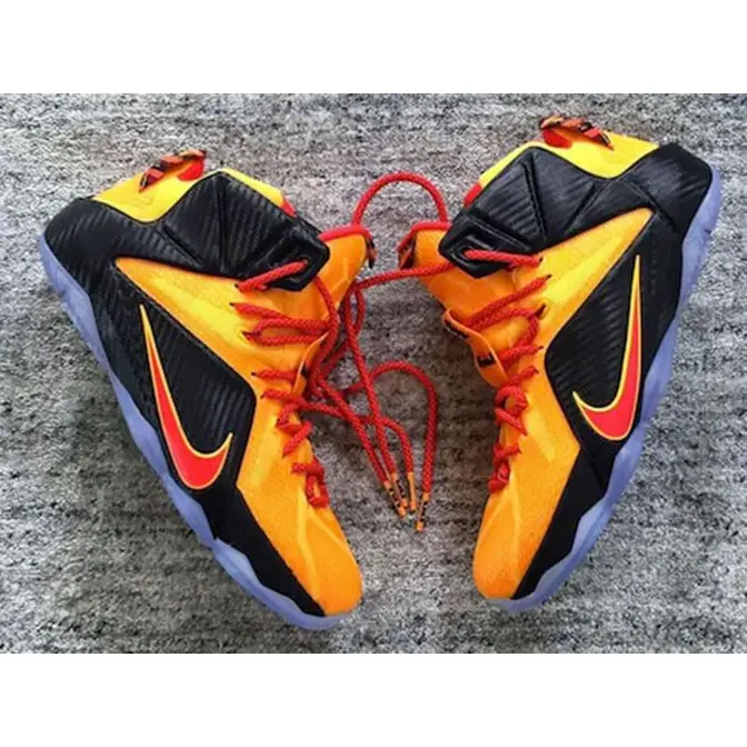 Orange and black lebrons online