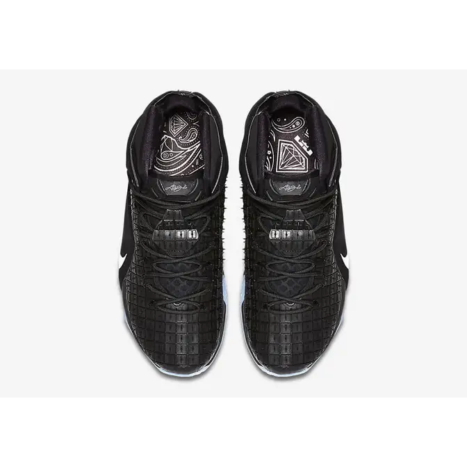 Nike LeBron 12 EXT Black Rubber City