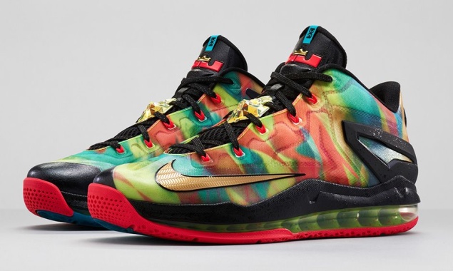 Nike Max LeBron 11 Low SE Multicolour