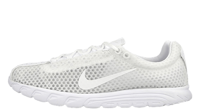 nike mayfly premium triple white
