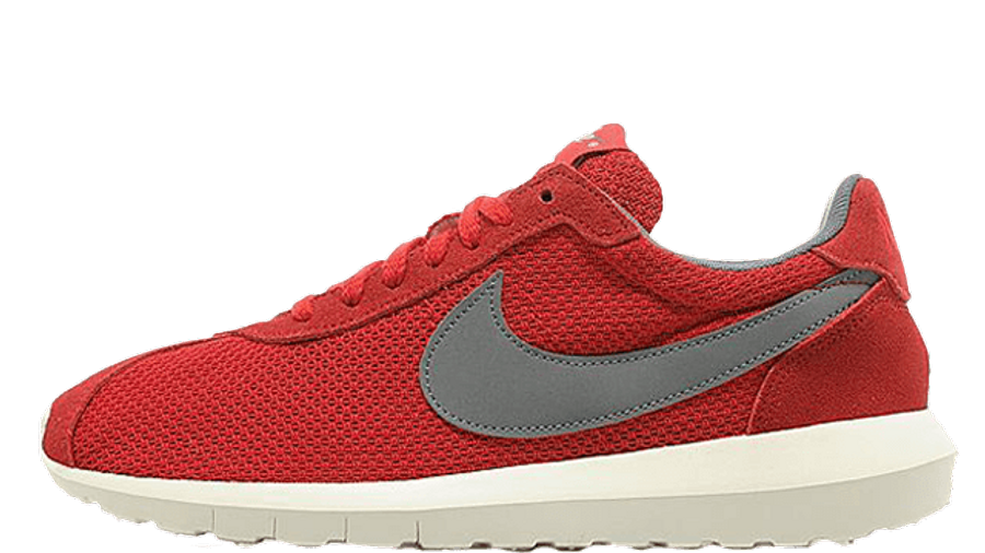nike roshe one red grey