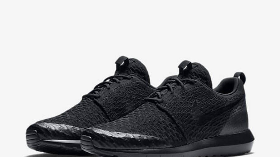 Nike Roshe NM Flyknit SE Black | Where To Buy | 816531-001 | The Sole  Supplier