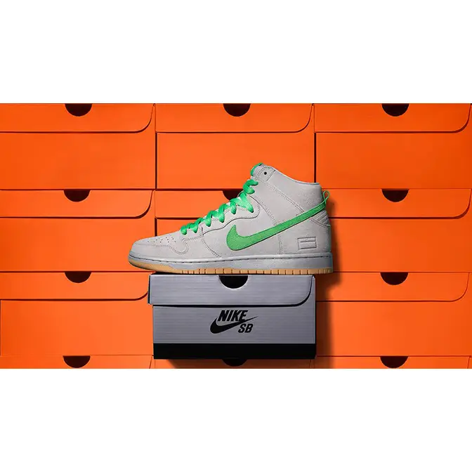 Nike SB Dunk High Silver Box | Where To Buy | 313171-039 | The