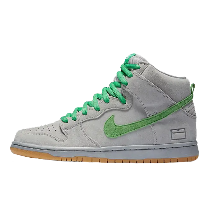 Nike sb dunk high best sale silver box