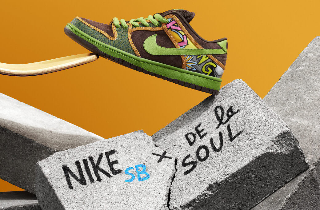 未使用 NIKE SB DUNK LOW De La Soul デラソウル