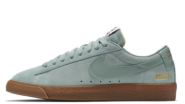 nike sb x supreme blazer low gt teal