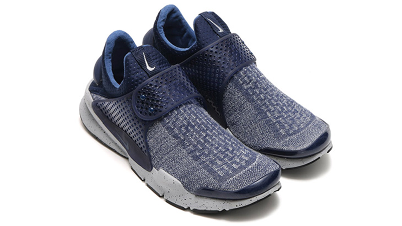 nike sock dart navy blue